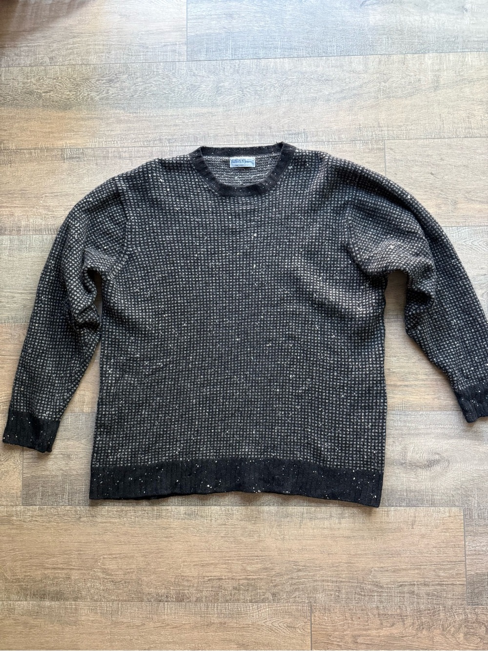Vintage Bullock & Jones Wool Flecked Sweater Made in Great Britain